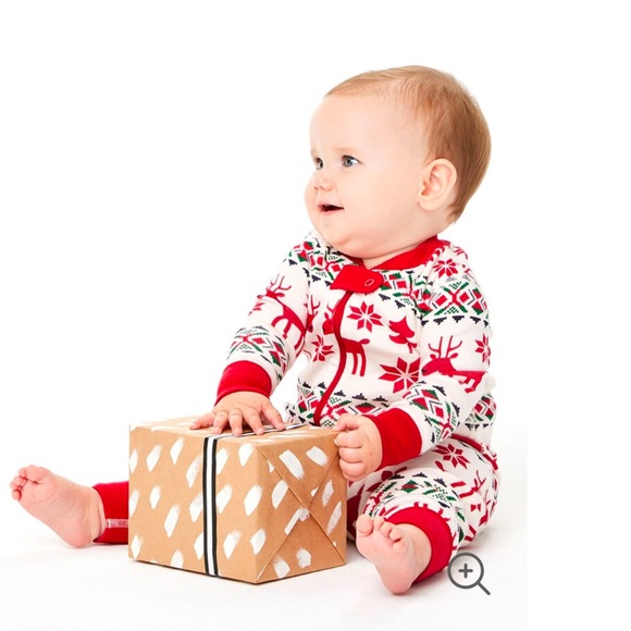 Baby Holiday Zip Sleeper Dear Dear - Picture 3 of 4